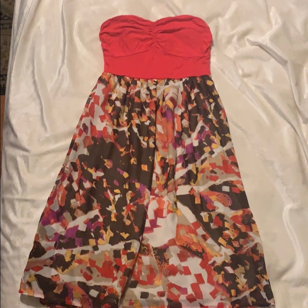Tube top dress